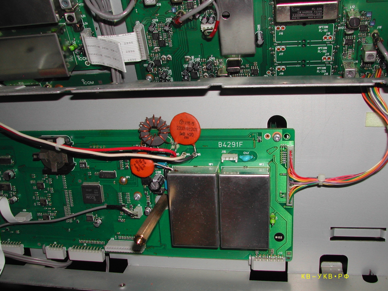 ICOM IC-775dsp, не работает кнопка тюнера(провалилась), люфт второго валкодера
