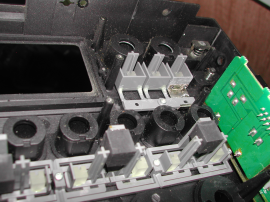 Ремонт трансивера ICOM IC-775dsp, не работает кнопка тюнера(провалилась), люфт второго валкодера
