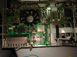 Ремонт трансивера Трансивер ICOM IC-7410, нет выхода. Раскрыть на передачу.
