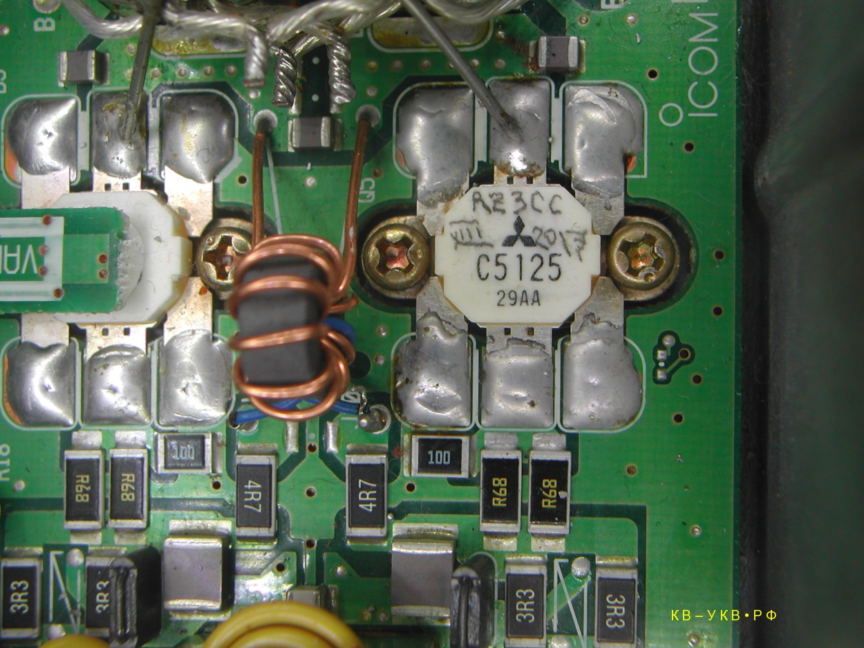 Icom IC-746pro. Нет выхода, нет подсветки, неправильно работает валкодер.
