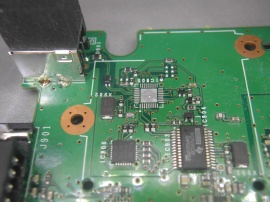 Ремонт трансивера Kenwood TS-590, после грозы. Не работает USB порт
