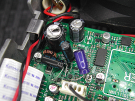 Ремонт трансивера Icom IC-718, после прогрева искажения на передачу, не работает подсветка дисплея.
