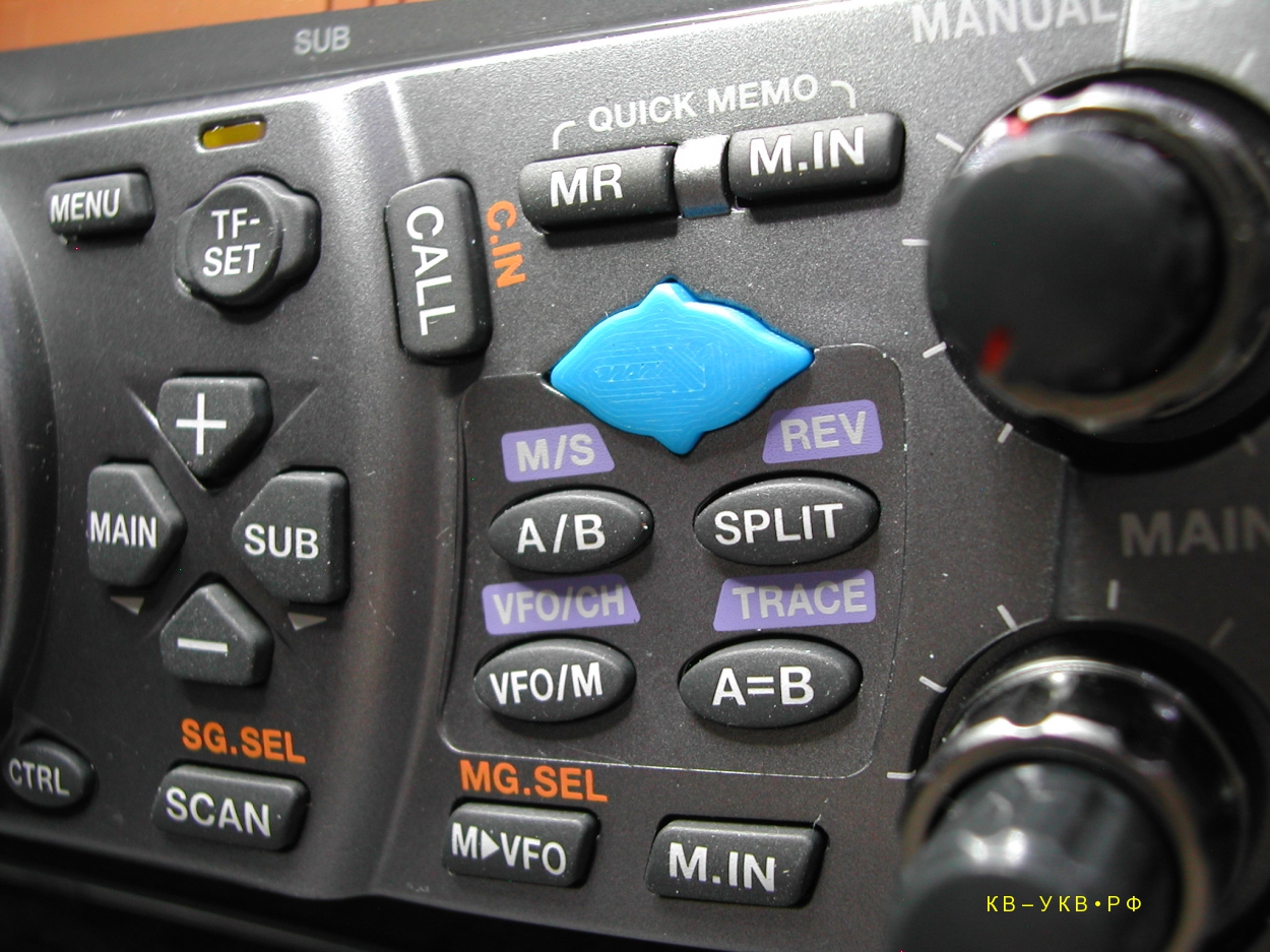 Kenwood  TS-2000.  повреждены и не работают кнопки на передней панели
