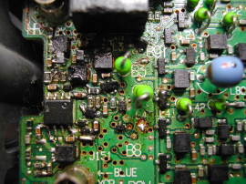 Ремонт трансивера Icom IC-746pro, не включается, ранее не отдавал полной мощности.
