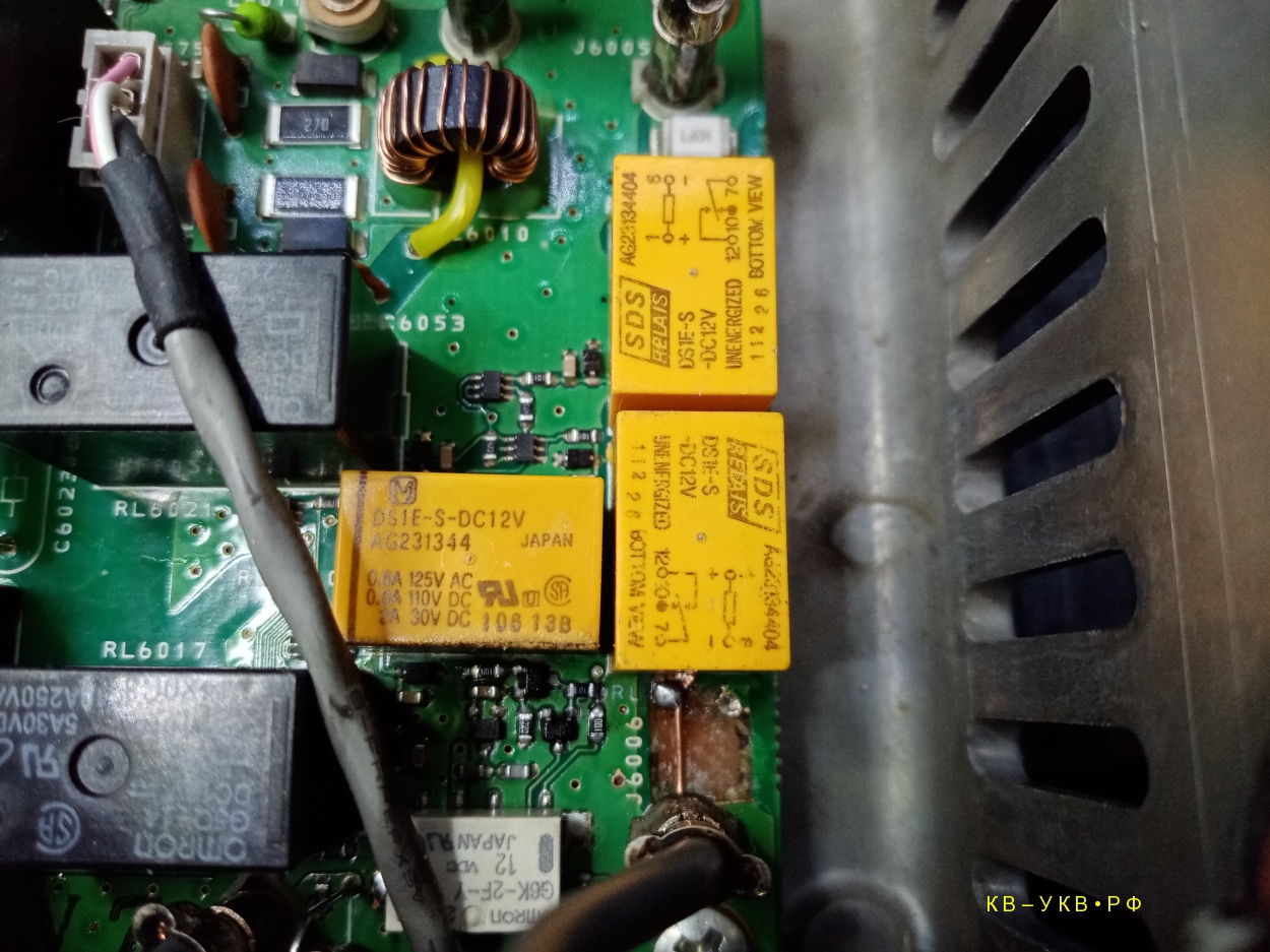 Yaesu FT-950,  сетевое напряжение 220в. попало на антенное гнездо. Нет приема, передачи
