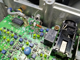 Ремонт трансивера Icom IC-746, нет приема, нет передачи, не выключается кнопкой.  после неудачного ремонта.
